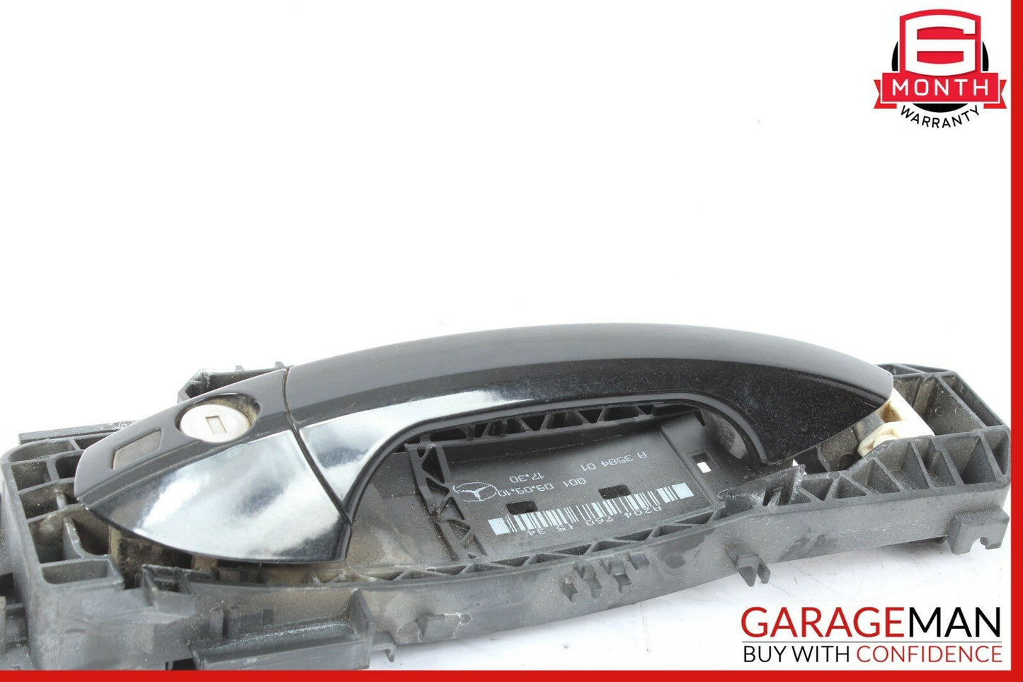 10-13 Mercedes W212 E350 Front Left Side Exterior Door Handle Assembly Black