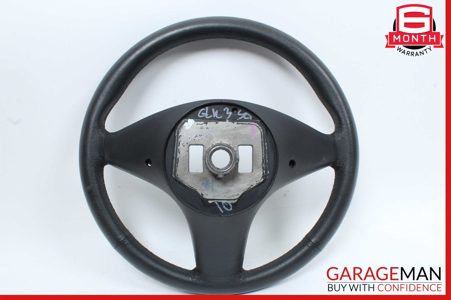 08-12 Mercedes X204 GLK350 C280 C300 3 Spoke Steering Wheel 2044601203 Black OEM