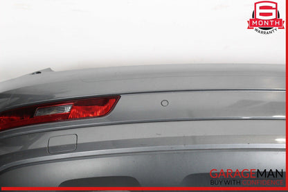 16-18 Audi Q3 Rear Bumper Cover w/ Parking PDC Sensors Silver OEM