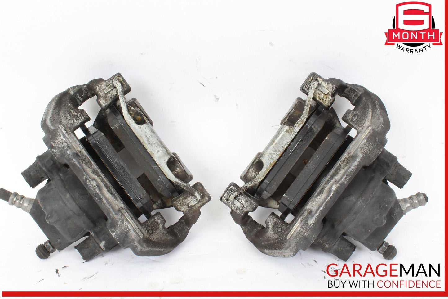 06-11 Mercedes W211 E550 CLS550 Rear Left & Right Brake Caliper Calipers Set OEM
