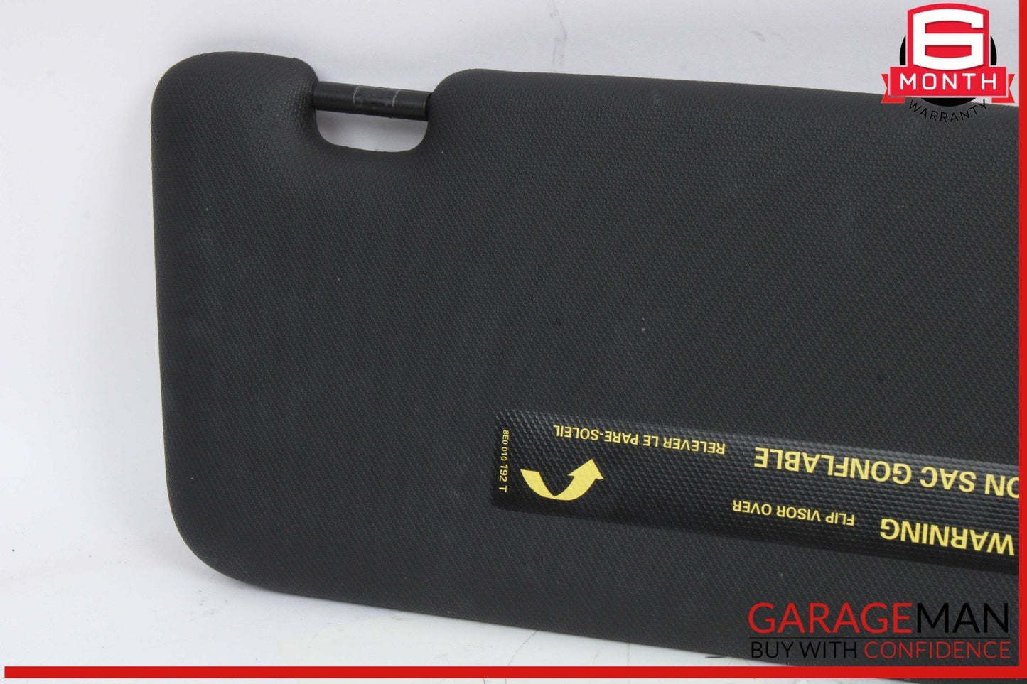 14-17 Audi Q5 SQ5 Front Left Driver Side Sun Visor Sunvisor Black 8U0857551F OEM