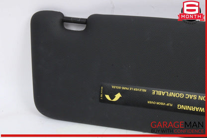 14-17 Audi Q5 SQ5 Front Left Driver Side Sun Visor Sunvisor Black 8U0857551F OEM