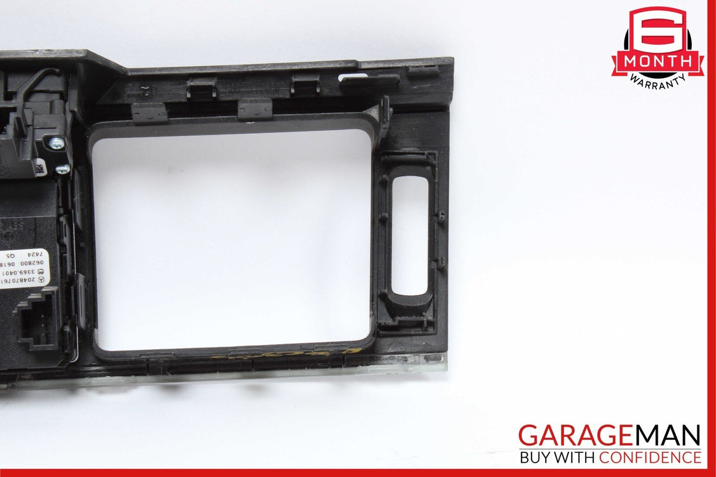 08-11 Mercedes W204 C300 C350 Center Dash Hazard A/C AC Air Vent Trim Cover