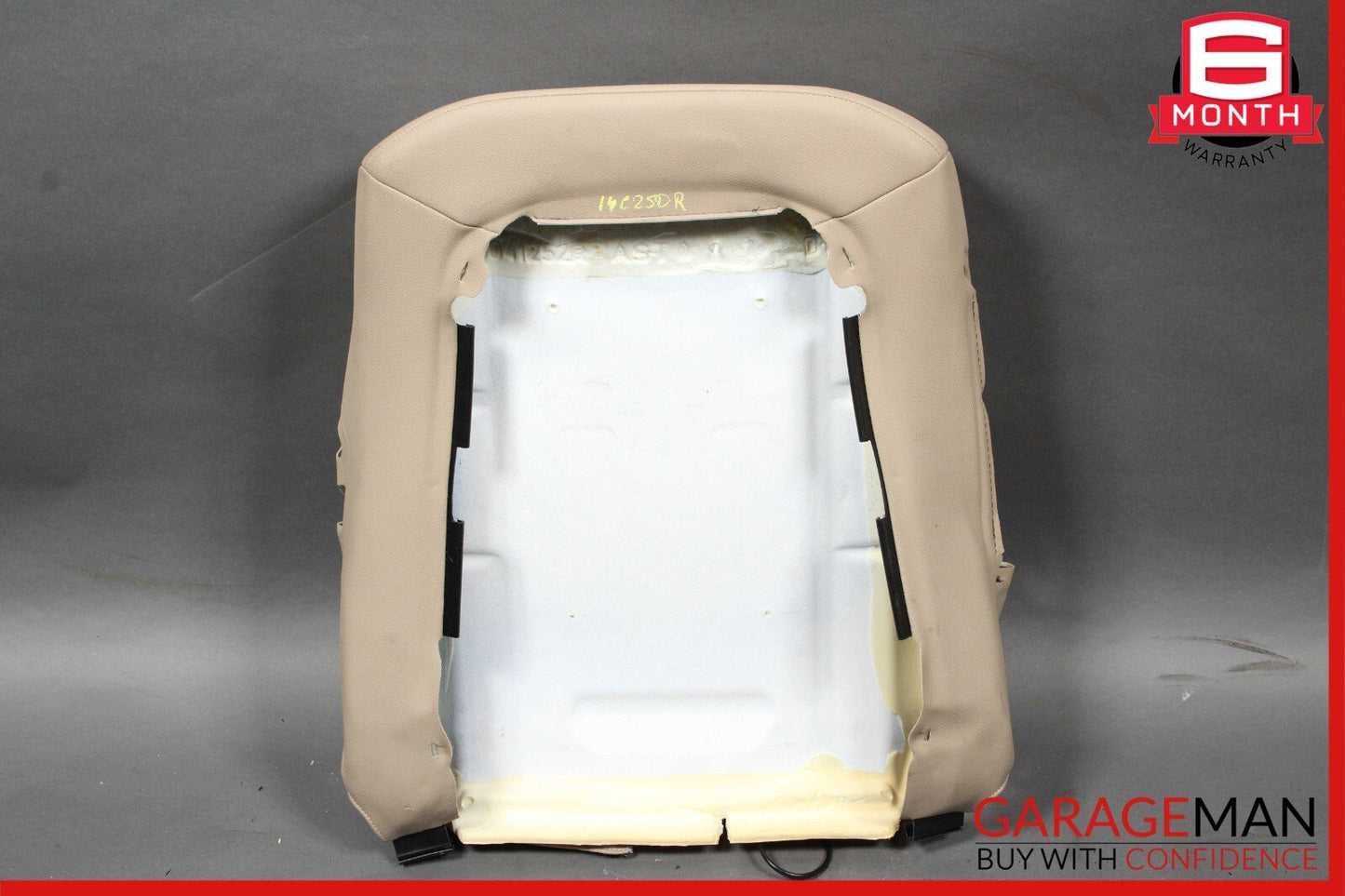 08-14 Mercedes W204 C250 C350 Front Right Side Top Upper Seat Cushion Beige OEM