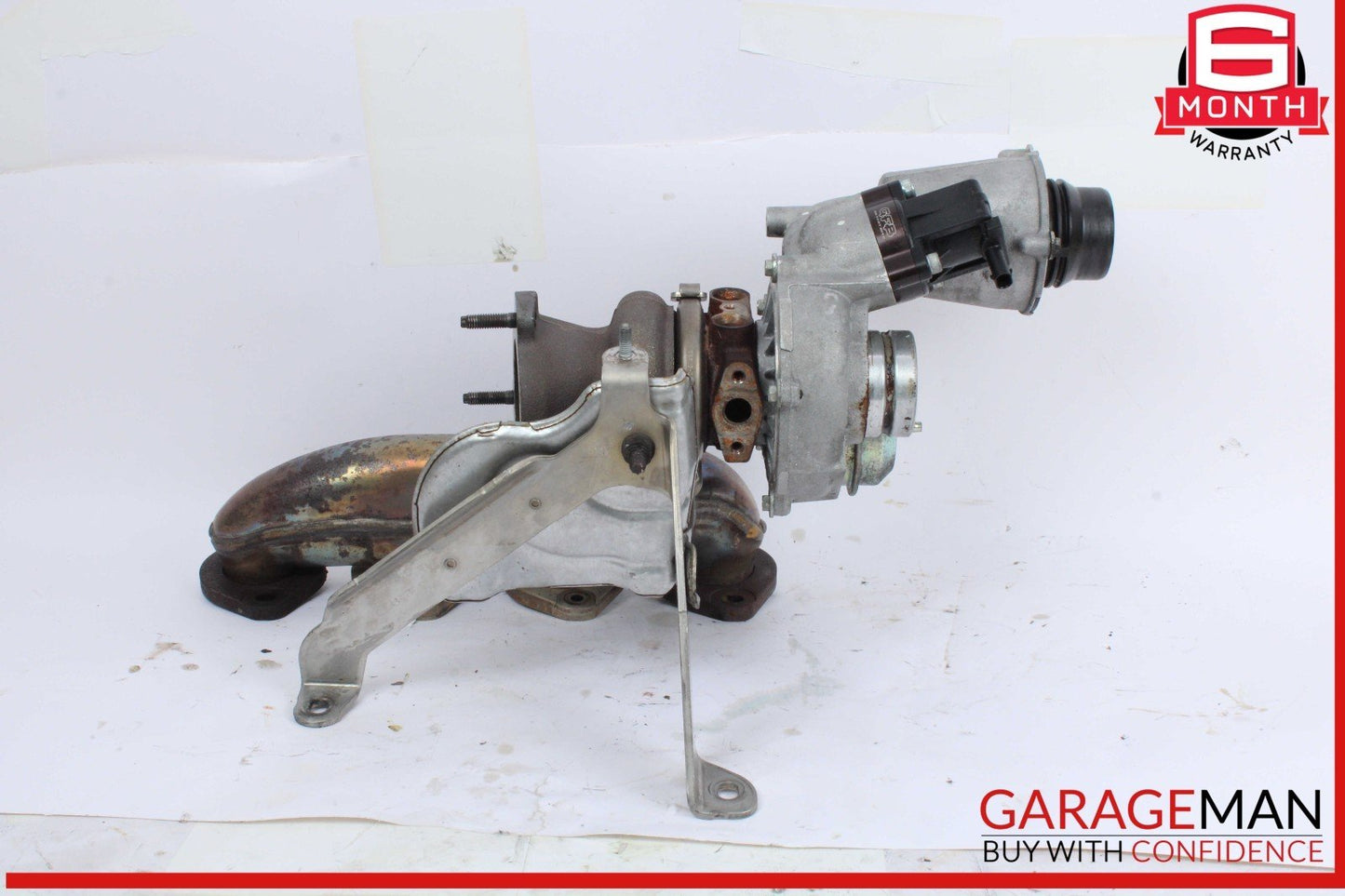 12-15 Mercedes W204 C250 CGI 1.8L Turbo Turbocharger Manifold Assembly OEM