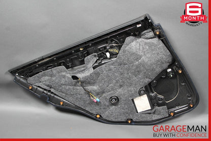 10-13 Mercedes W212 E350 E400 Rear Right Interior Door Panel Cover Anthracite