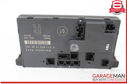 03-09 Mercedes W211 E550 E350 Front Right Passenger Side Door Control Module OEM
