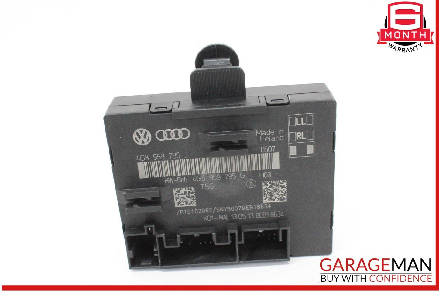 12-18 Audi A6 A7 Rear Left or Right Side Door Control Module Unit 4G8959795J OEM