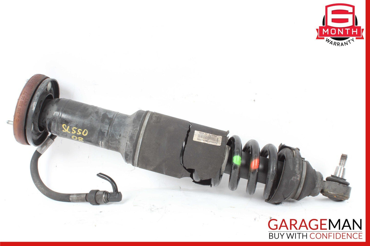 07-12 Mercedes R230 SL550 Front Right Side Hydraulic ABC Shock Absorber Strut