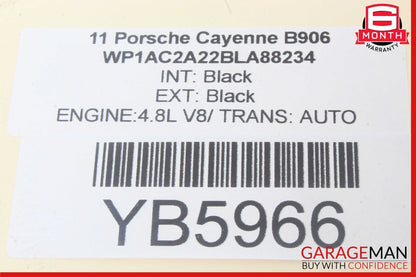 11-17 Porsche Cayenne 958 Hybrid S Front Left Driver Side Door Control Module
