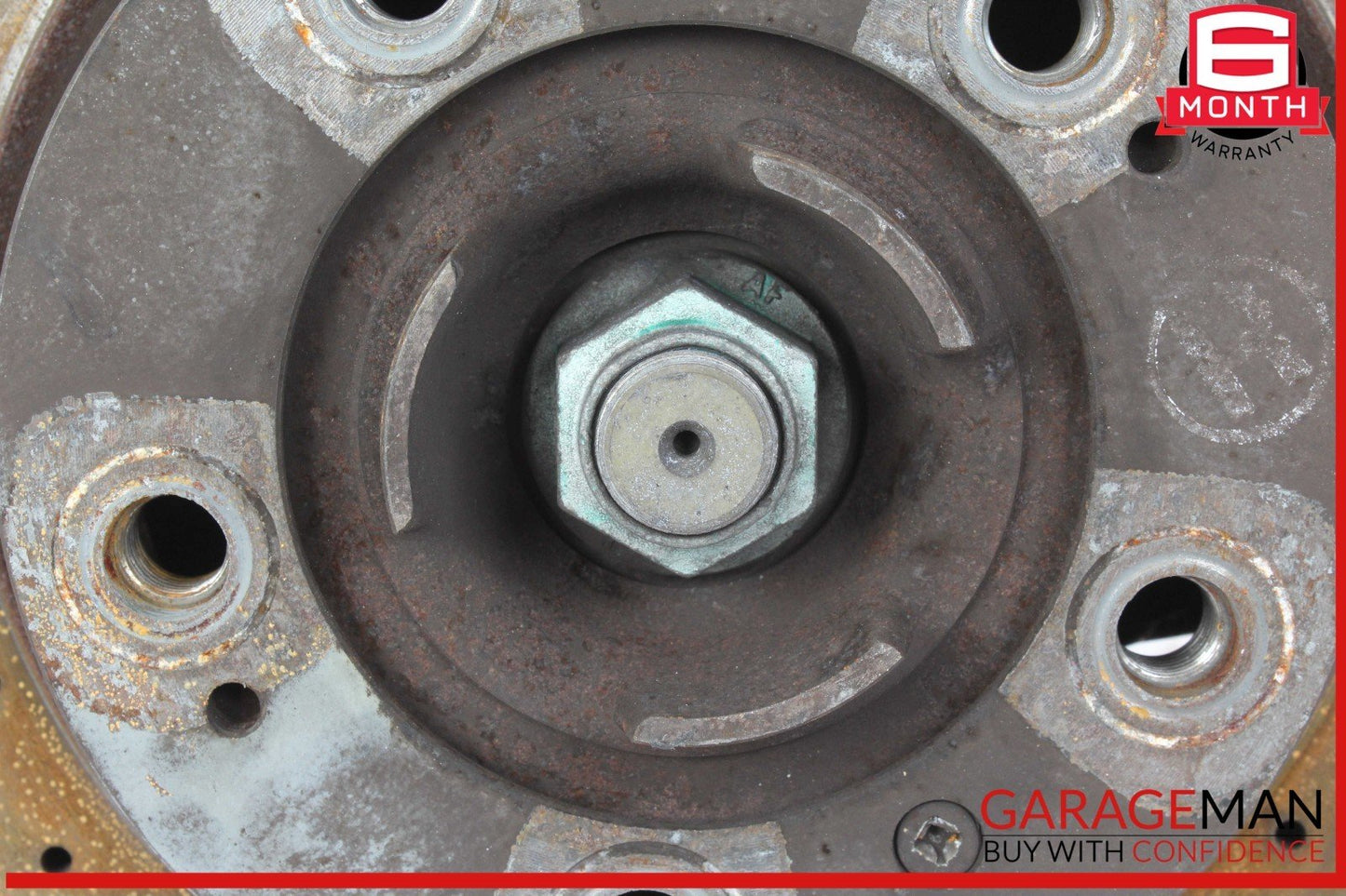 97-05 Porsche 911 Carrera Rear Left Side Spindle Knuckle w/ Rotor Disc OEM