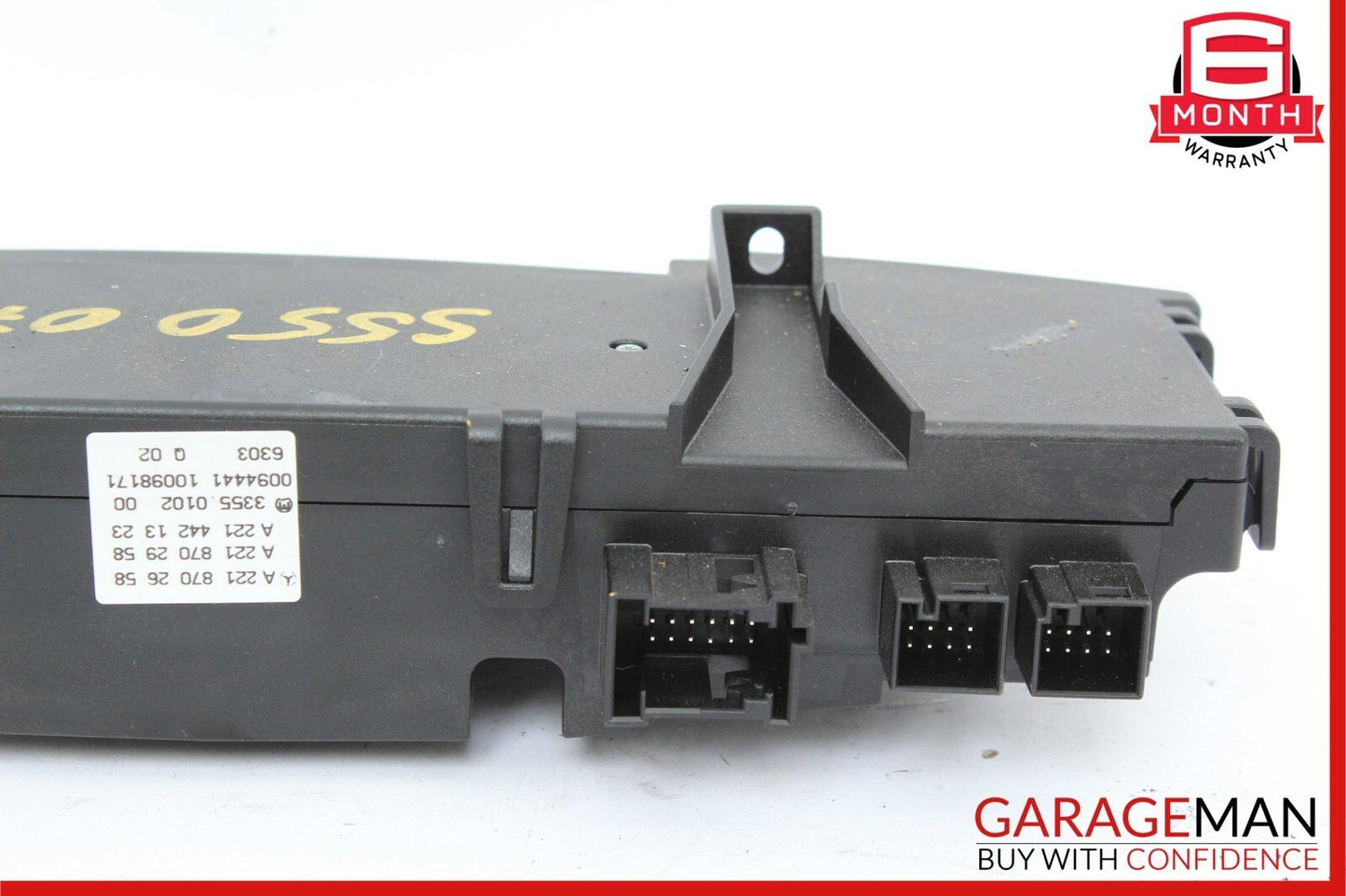 07-14 Mercedes W221 S550 CL550 A/C AC Heater Temperature Climate Control Switch