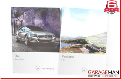 2012 Mercedes-Benz W218 CLS550 Owner's Operator's Manual Book Assembly OEM