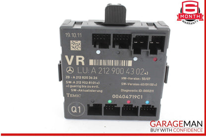 08-18 Mercedes W212 E550 Front Right Passenger Side Door Control Module OEM