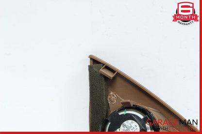 07-13 Mercedes W221 S350 S550 Front Left Side Door Tweeter Speaker Cover Brown