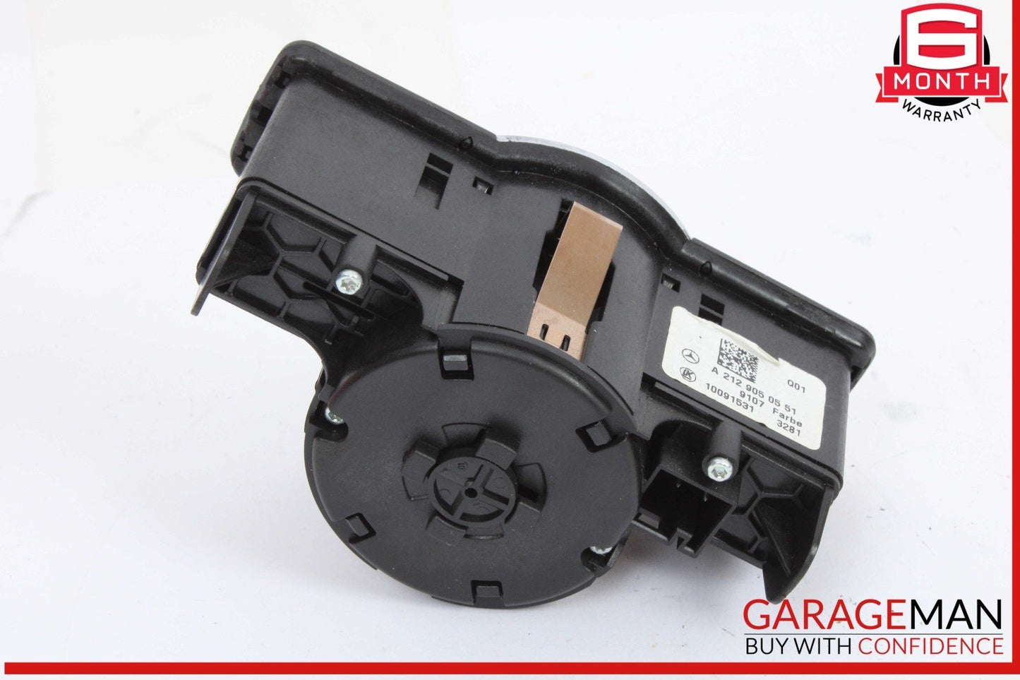 08-20 Mercedes W204 C250 C300 Head Light Fog Light Switch Control Module OEM