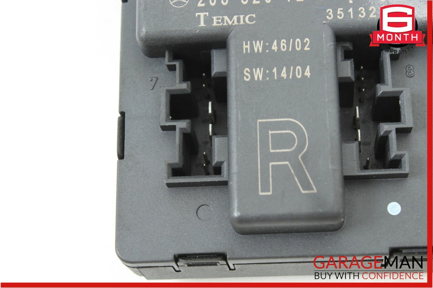 01-07 Mercedes W203 C230 Front Right Door Control Module OEM
