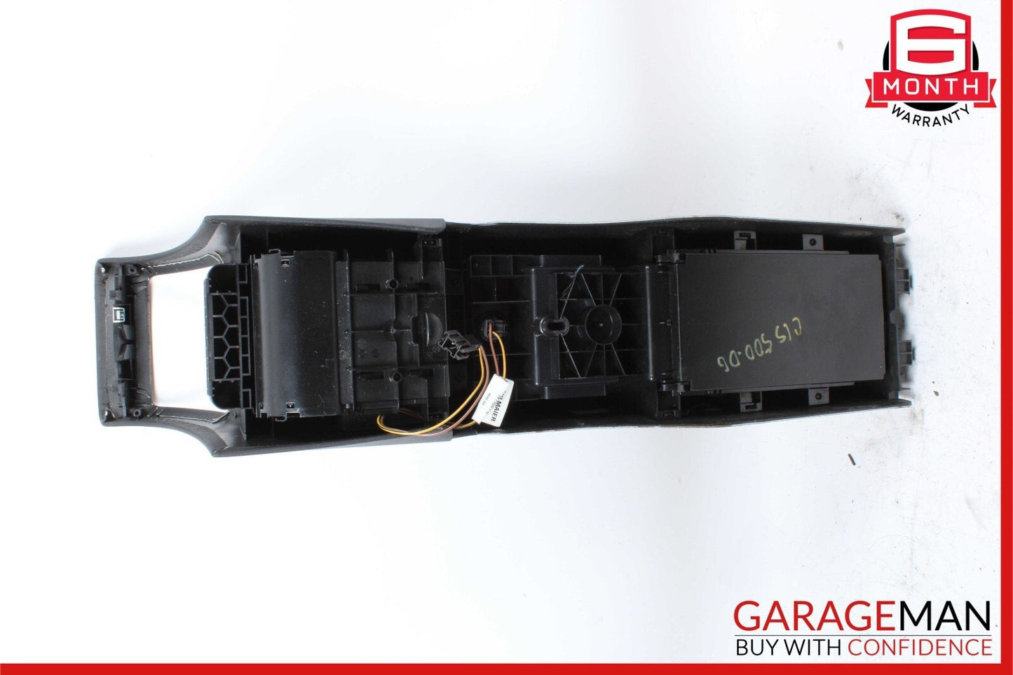 06-11 Mercedes W219 CLS500 CLS550 Rear Center Console Armrest Arm Rest OEM