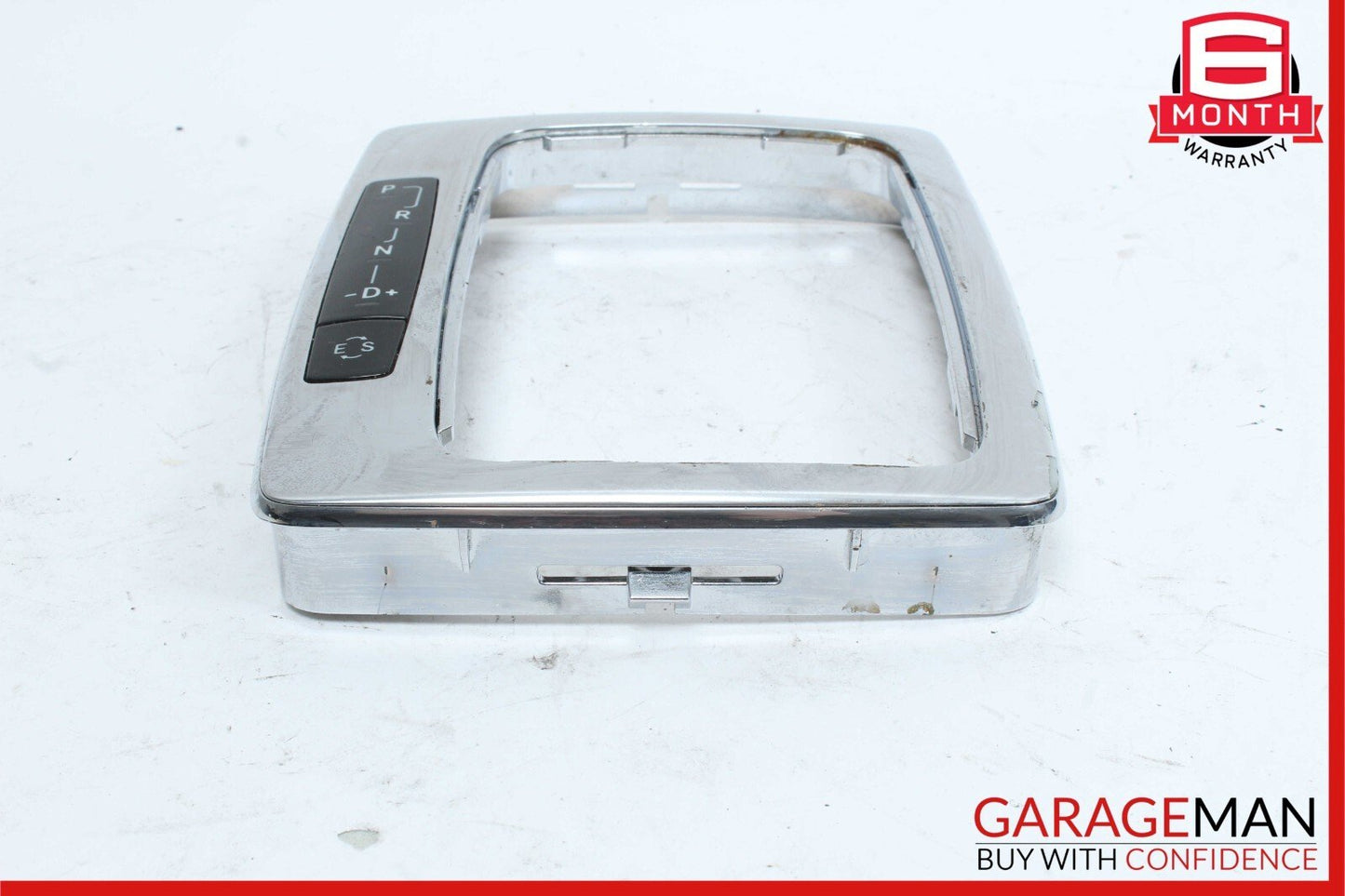 08-14 Mercedes W204 C350 E350 Center Console Shift Shifter Bezel Trim Silver OEM