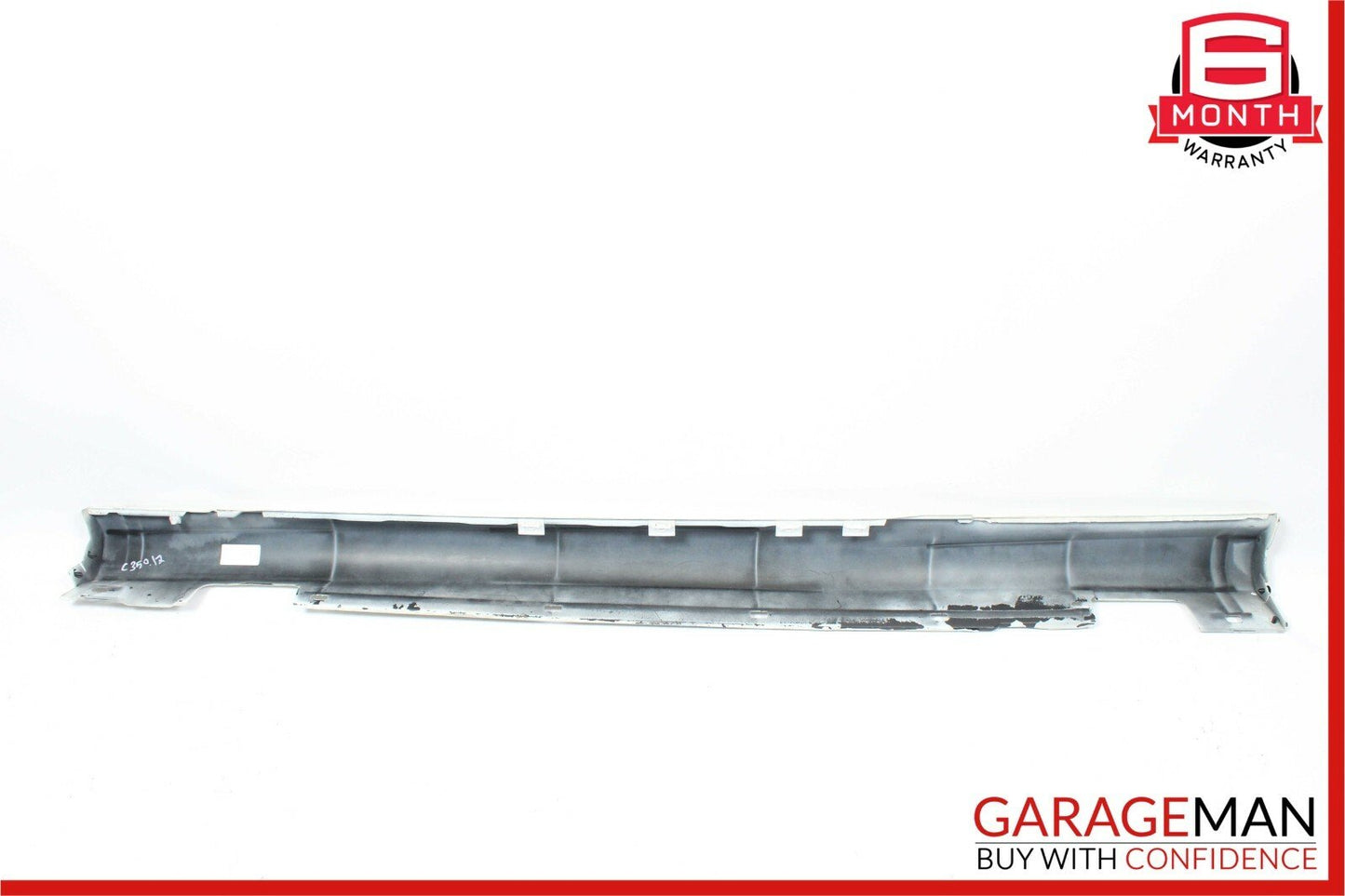 12-14 Mercedes W204 C250 Coupe Sport Right Rocker Panel Side Skirt White OEM