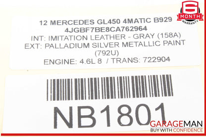 06-13 Mercedes X164 GL450 ML350 R350 Front Right Side Door Control Module OEM