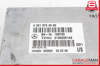 07-14 Mercedes W221 S550 CL550 Voice Language Communication Control Module OEM