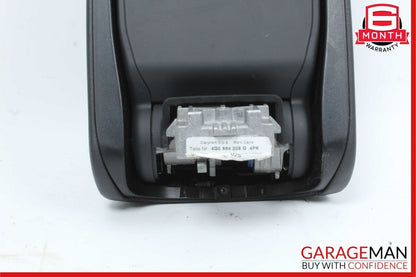 12-18 Audi A7 Center Console Armrest Arm Rest Pad Cover Leather Black OEM