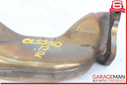 12-18 Mercedes W218 CLS550 4.6L Right Exhaust Pipe Adapter 2781400808 OEM