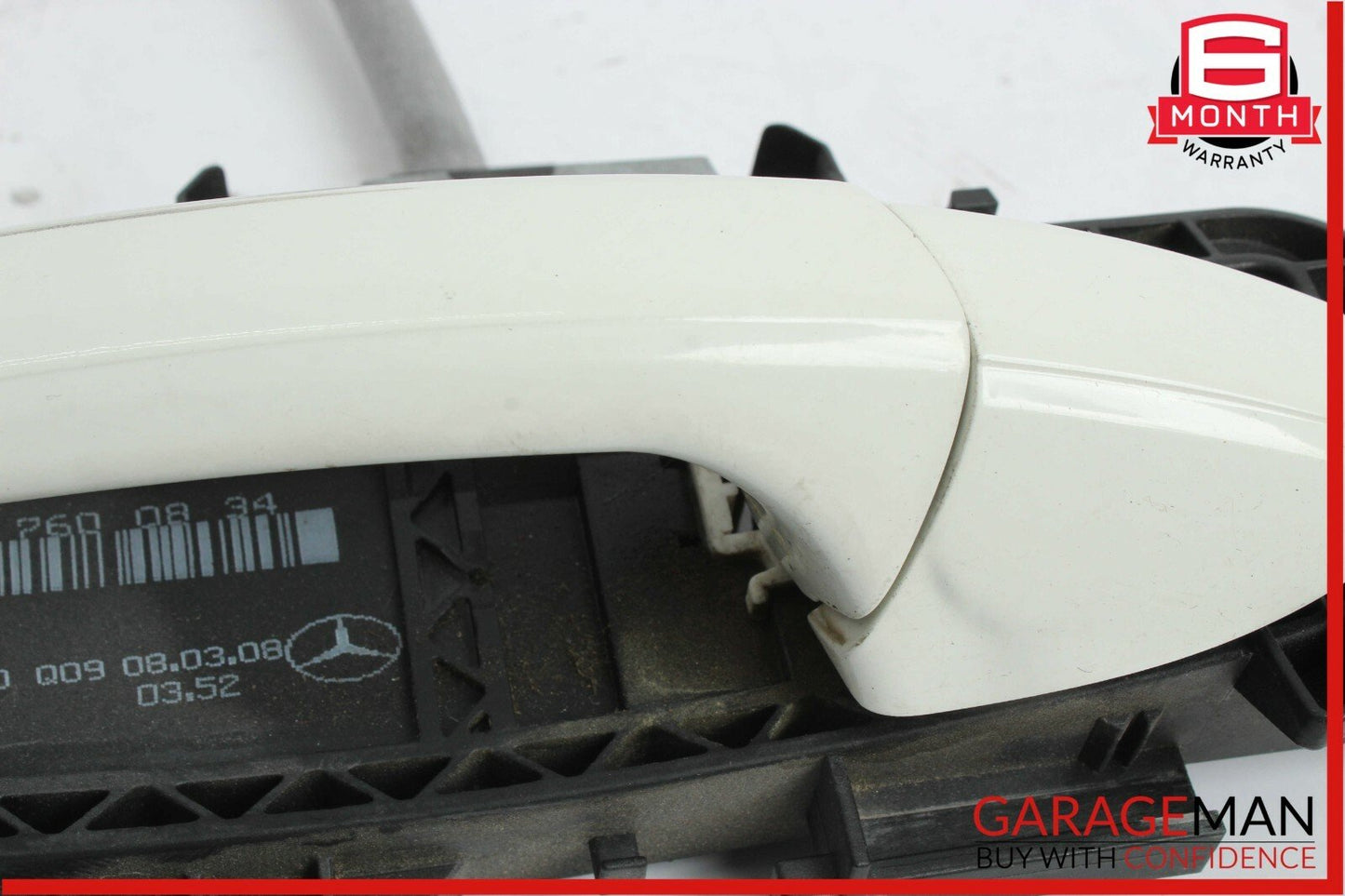 08-11 Mercedes W204 C300 Front Right Door Lock Latch Actuator w/ Handle White