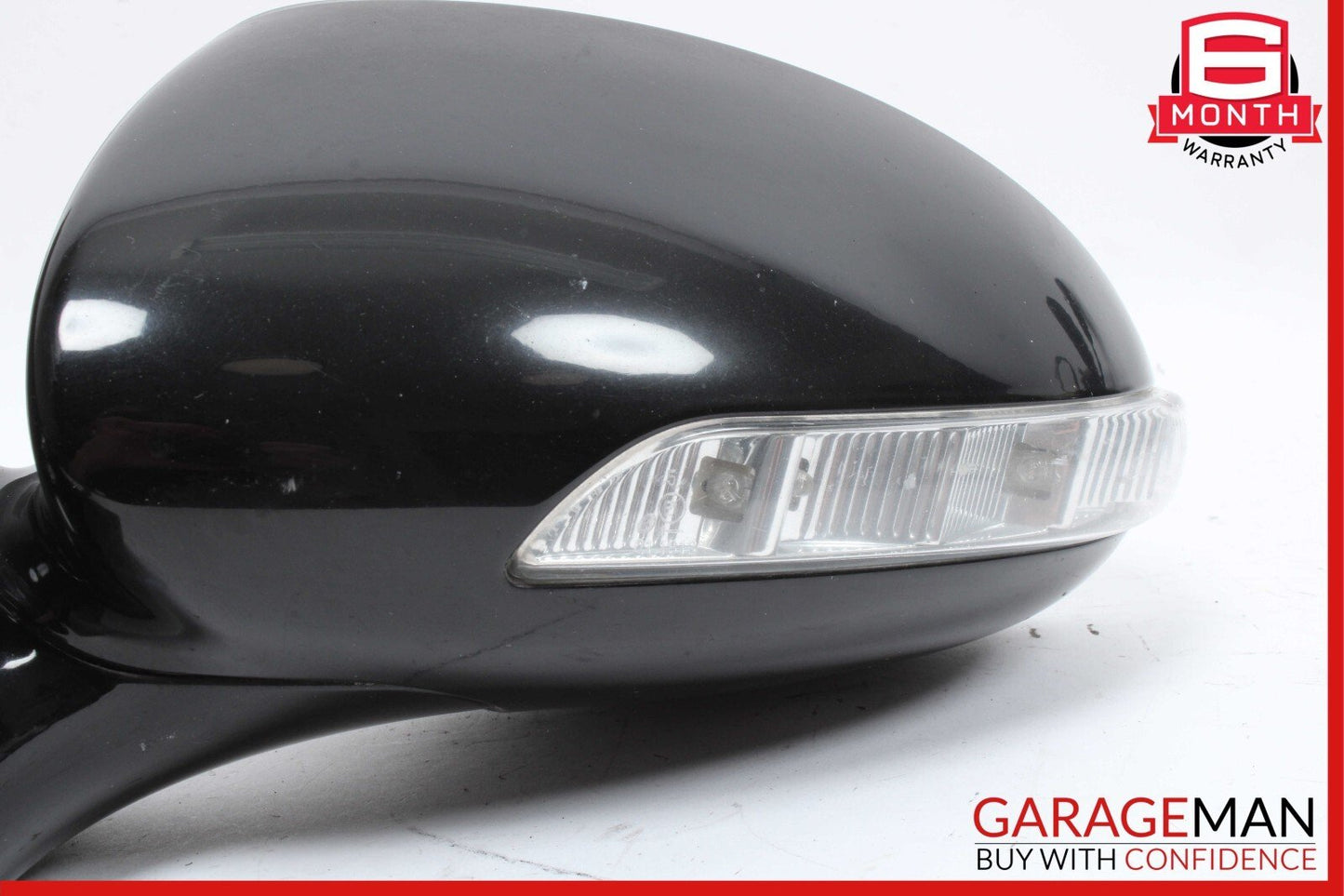 07-09 Mercedes W221 S550 S600 Front Left Driver Side Mirror Door Rear View Black