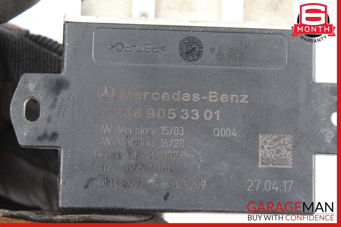 15-18 Mercedes W205 C300 C350e Rear Trunk Switch Control Module Unit OEM