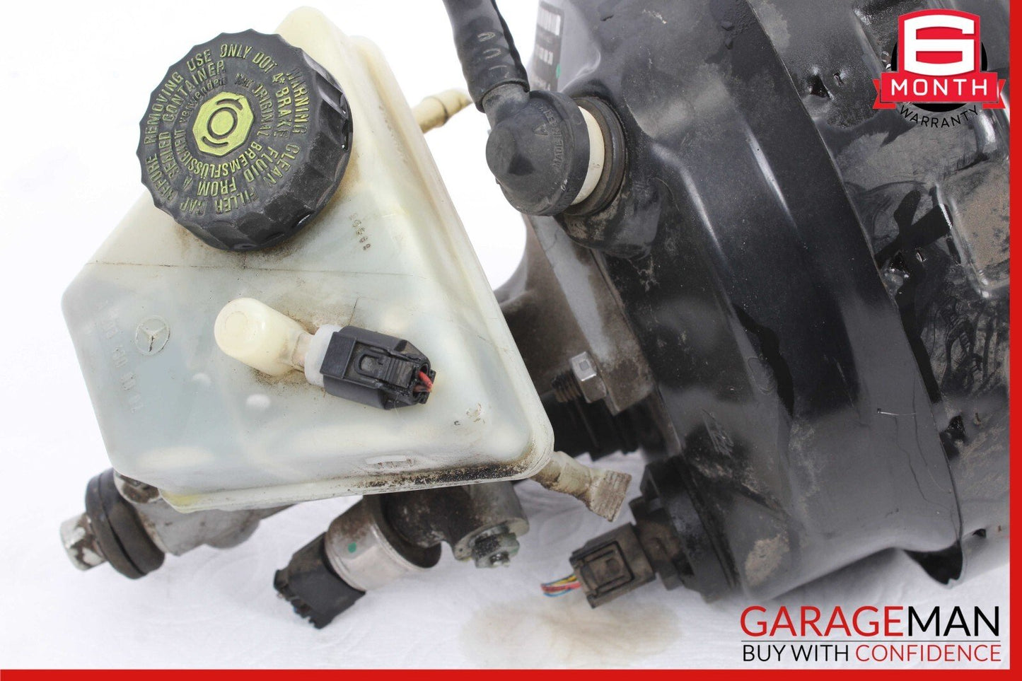 05-11 Mercedes R171 SLK350 Power Brake Booster Master Cylinder Reservoir Assy