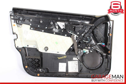 08-14 Mercedes W204 C300 C350 Sedan Front Right Interior Door Panel Black OEM