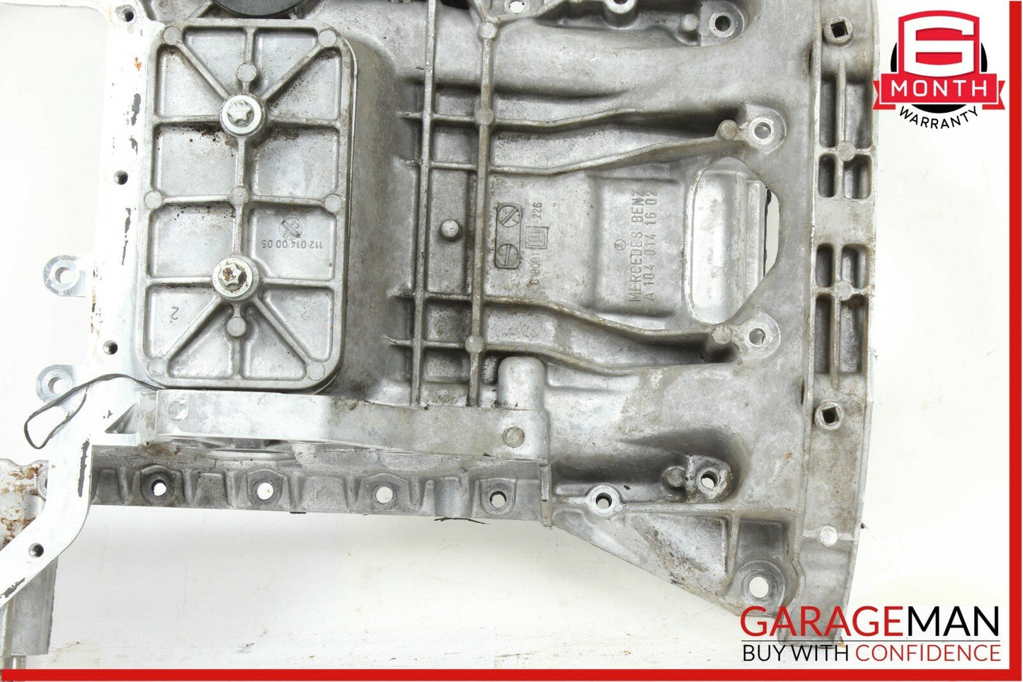 98-02 Mercedes W210 E320 4Matic AWD Engine Motor Upper Oil Pan 1040141602 OEM