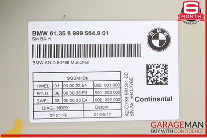 17-20 BMW 530E Front Left Driver Side Seat Control Module Unit 6999564 OEM