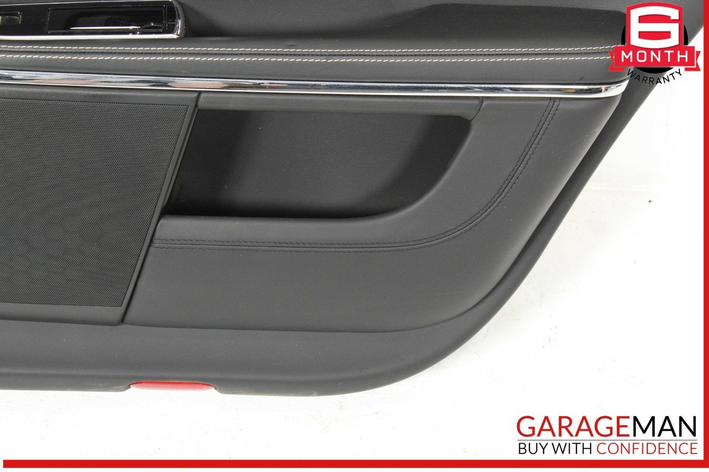 10-19 Jaguar XJ Rear Right Passenger Side Door Panel Cover Black OEM