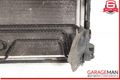 12-15 Mercedes W204 C250 Engine Motor Cooling Radiator A/C AC Condenser Assembly