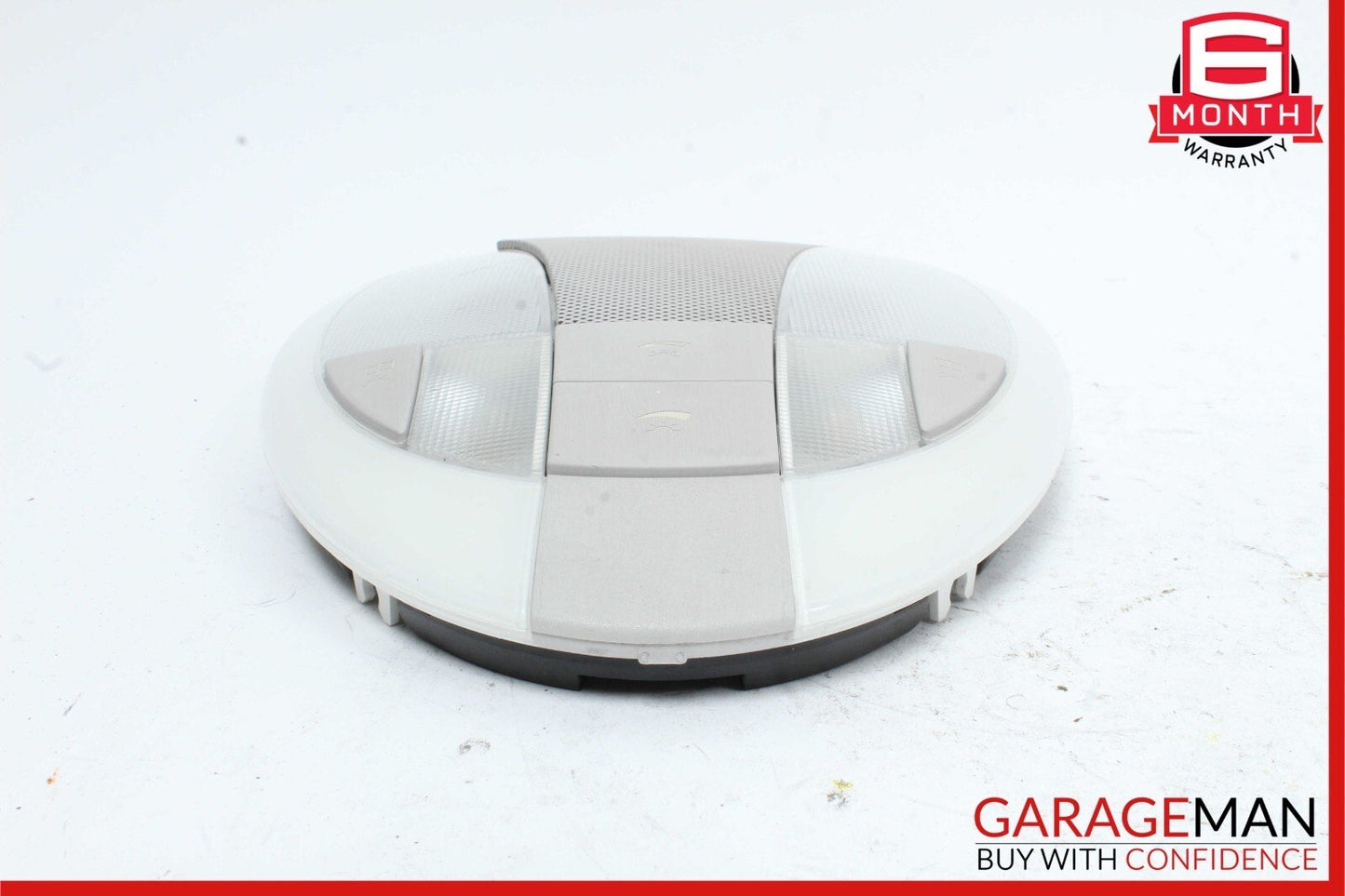 07-09 Mercedes W211 E350 E550 Rear Top Overhead Dome Light Reading Map Lamp Grey