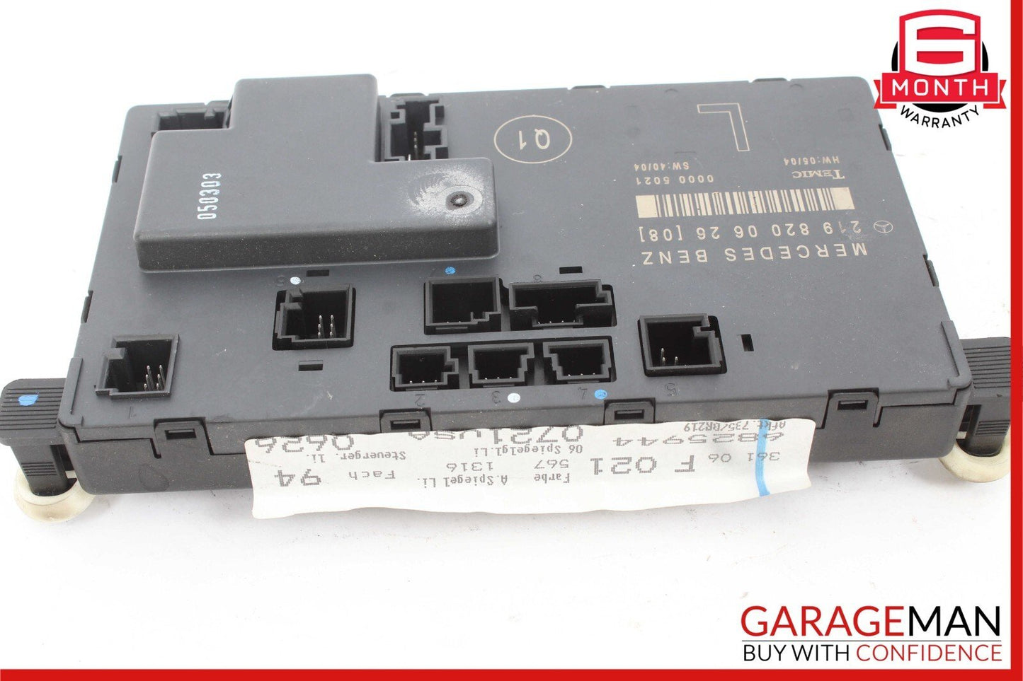 06-11 Mercedes W219 CLS550 CLS63 AMG Front Left Side Door Control Module Unit