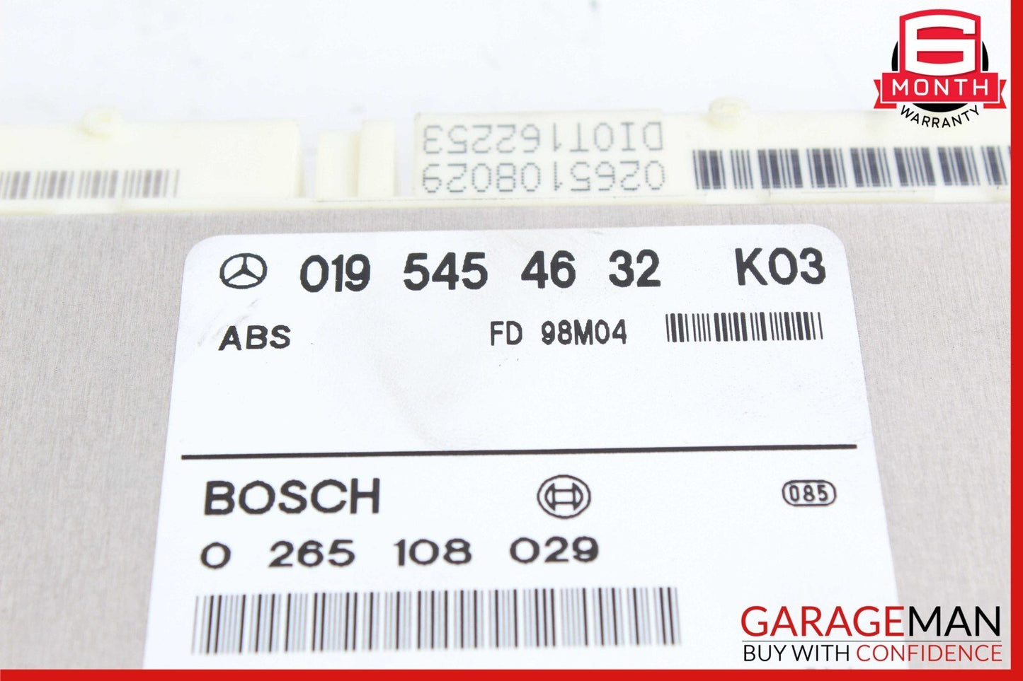 98-00 Mercedes W202 C230 C280 ABS ESP Anti Lock Brake Control Module Unit OEM
