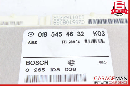 98-00 Mercedes W202 C230 C280 ABS ESP Anti Lock Brake Control Module Unit OEM