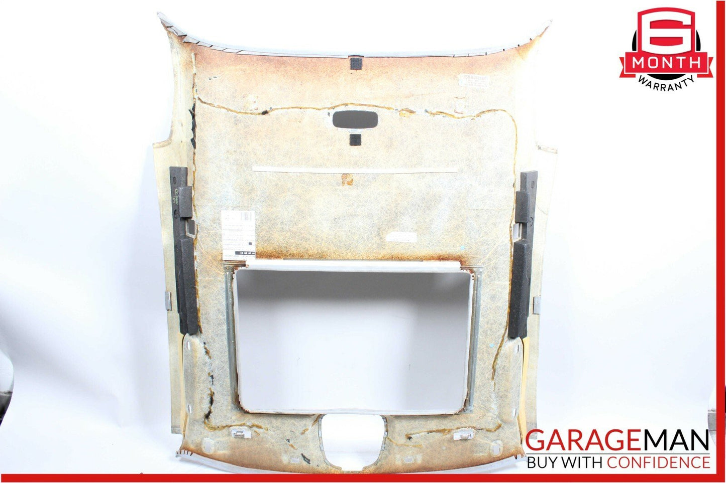 00-06 Mercedes W215 CL600 Headliner Sunroof Roof Trim Panel Alcantara Suede Gray