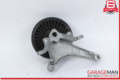 11-20 Mercedes X166 GL450 GL550 CLS550 V-Belt Tensioner Pulley Mount OEM
