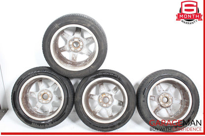 09-11 Audi A4 Complete Wheel Tire Rim Set of 4 Pc 7.5 x 17 OEM