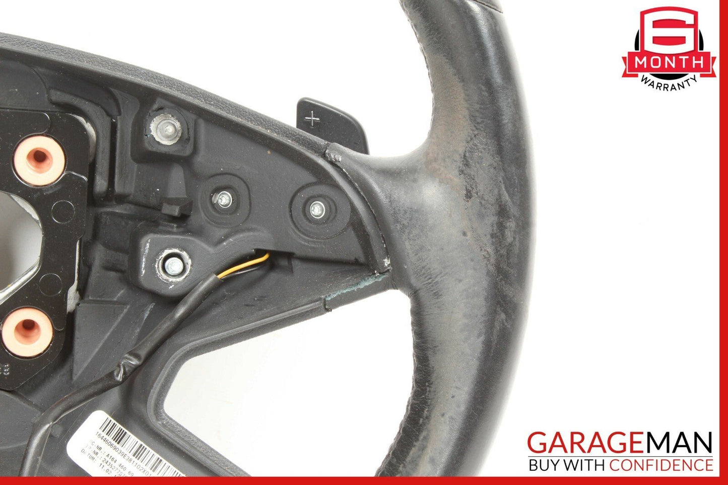 10-11 Mercedes W164 ML350 4 Spoke Steering Wheel w/ Paddle Shifters 1644606903