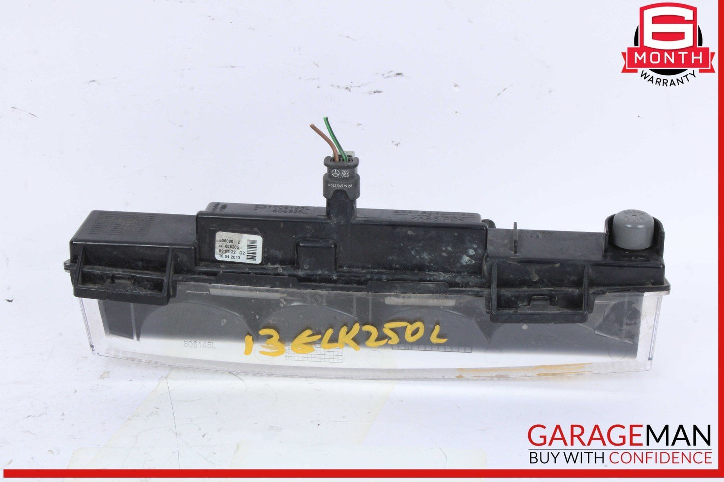 13-16 Mercedes X204 GLK250 Front Left Driver Side Fog Light Foglight Lamp OEM