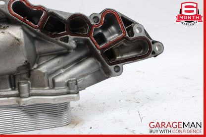 05-13 Mercedes W164 ML350 E350 M272 Engine Oil Filter Cooler Housing 2721800410