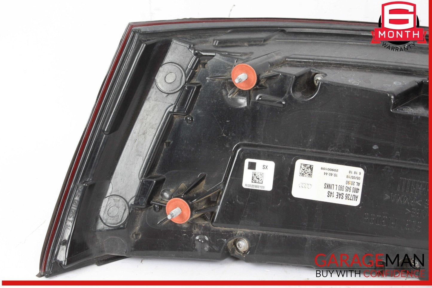 17-19 Audi Q7 Rear Left Driver Side Tail Light Taillight LED Lamp 4M0945093L OEM