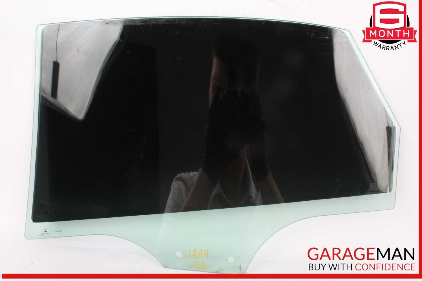 17-24 Audi A4 Rear Right Passenger Side Door Window Glass 8W5845206 OEM