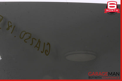 15-20 Mercedes X156 GLA250 GLA45 AMG Rear Left Side Door Window Glass OEM